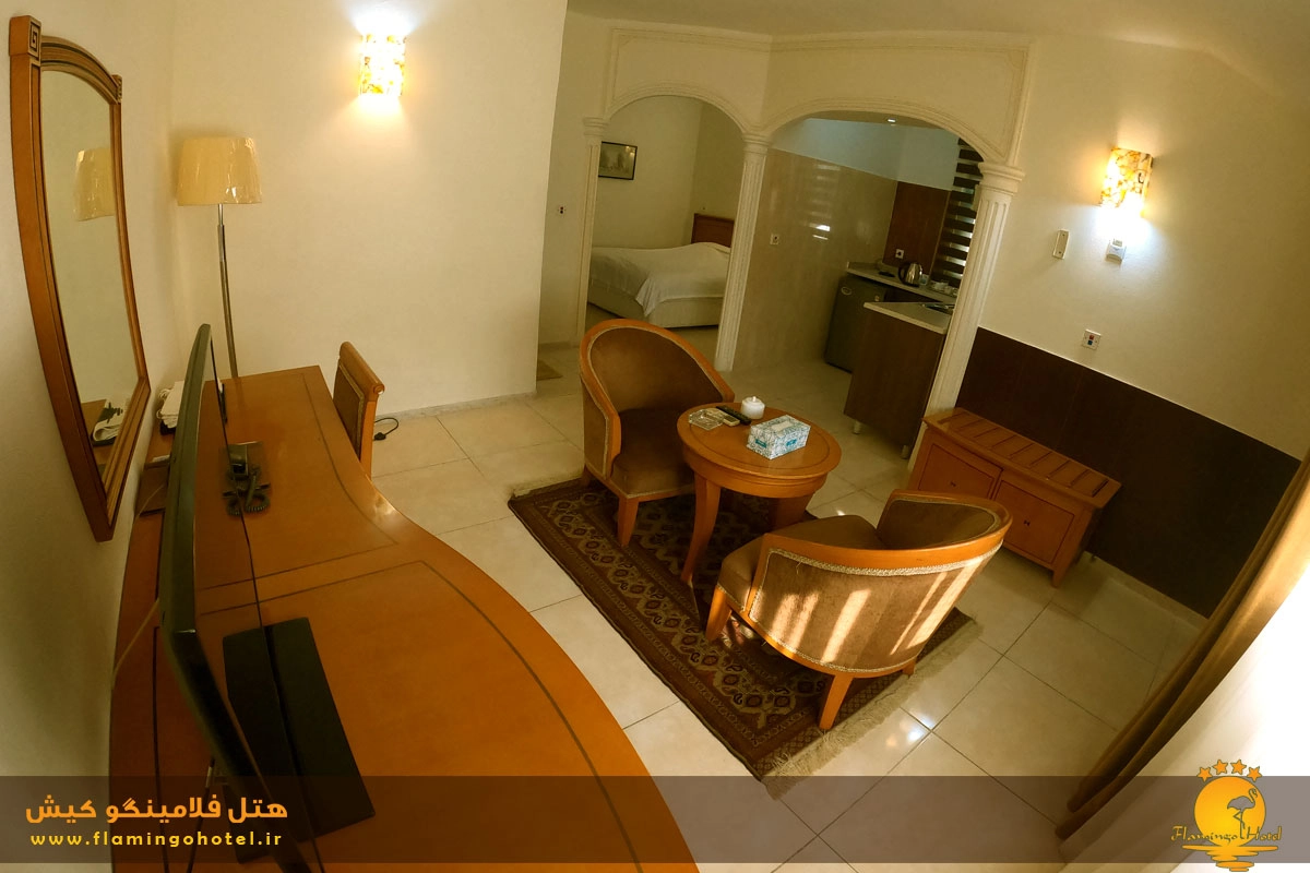 اتاق هتل فلامینگو کیش